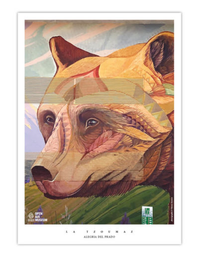 affiche A3 - La Tzoumaz - Alegria del Prado